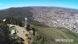 Imagens Aéreas do Cristo  Drone Poços de Caldas [upl. by Ready]