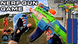 NERF GUN GAME 220  Nerf First Person Shooter [upl. by Anelem]