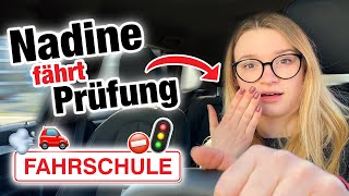 Praktische Führerscheinprüfung mit Nadine RICHTIG GUT 💥  Fischer Academy [upl. by Nolte]