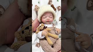 🤣 This cute reborn baby doll reborndoll shorts cute [upl. by Klingel]