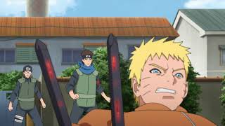 Naruto y Sasuke vs Jigen  Parte 1  Completo HD  Jigen busca a kawaki en Konoha [upl. by Llerrod]