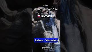 🇸🇮 Raiven  Veronika will represent Slovenia at Eurovision 2024 eurovision [upl. by Ashlen]