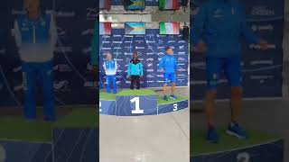 Campionati Mondiali Master Premiazione Mt 400 M55 Göteborg [upl. by Odnumde]