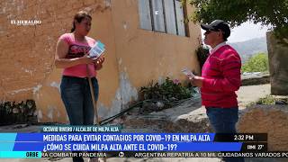 Milpa Alta protege a sus ancianos ante el Covid19 [upl. by Eiramait672]