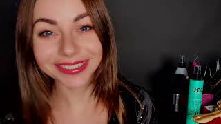 АСМР ПАРИКМАХЕР ✂ Усыпляющая стрижка волос Ролевая игра 💇 ASMR Hairdresser Haircut Role Play [upl. by Lia489]