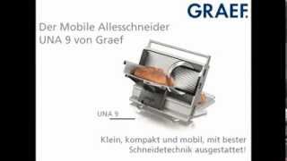 Graef  Snijmachine UNA9 [upl. by Ticknor57]