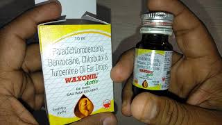 Waxonil Activ Ear Drops review ऐसे साफ करें कान का मैल जानें 5 टिप्स [upl. by Jehius]