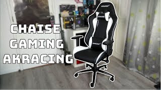 Chaise Gaming AKRACING [upl. by Ellegna]