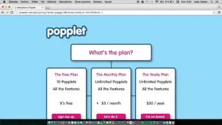 Registrarse en Popplet [upl. by Dilahk853]