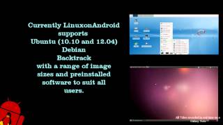 LinuxonAndroid  Complete Linux Installer demo OLD [upl. by Ardnahcal]