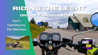 Yamaha RZ50LC  Cairngorms Scotland  Riding The Lecht  Part 1 [upl. by Kciredorb]