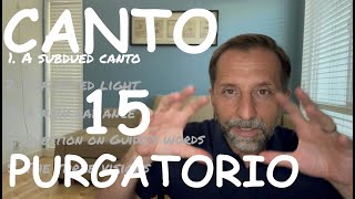 PURGATORIO CANTO 15 Analysis [upl. by Savil553]