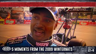 5 moments from the 2009 NHRA Winternationals [upl. by Irelav]