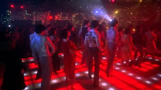 Bee Gees  Night Fever John Travolta HD [upl. by Aizti]