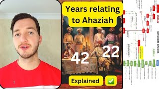 Ahaziah  2 Kings 826 amp 2 Chronicles 222 Proving no contradiction [upl. by Sperling137]