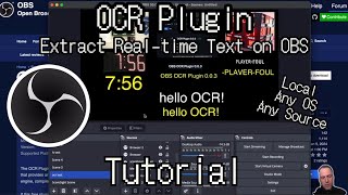 Fastest FREE OCR for OBS works on all OSs Tutorial [upl. by Eniffit618]