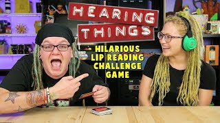 Hilarious Lip Reading Game  What What [upl. by Bar279]