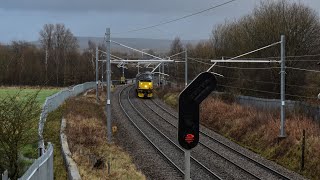 ROG Class 37 No 37510 on Neville Hill TMD  Allerton Depot  Moss Lane on 211223  HD [upl. by Stephenson]