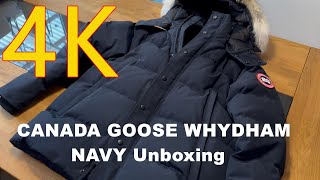 4K Canada Goose Wyndham Parka Navy  Suplook [upl. by Nuncia610]