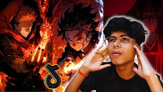 Best Anime Edits REACTION  Anime TikTok Compilation [upl. by Magdalene]