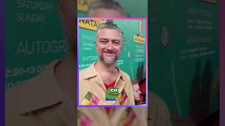 Sean Gunn chatting about Superman and Bautista ComicCon shorts [upl. by Ecnerual]