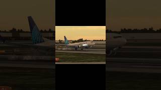 B737 Max 8  Chicago Landing  shorts aviation subscribe [upl. by Guntar]