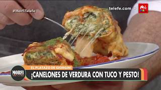 Canelones de verdura  Morfi [upl. by Martguerita]