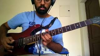 Kaththi aathi guitar solo cover [upl. by Aicelef202]