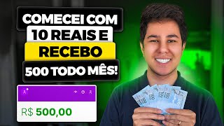 RECEBA 500 REAIS POR MÊS EM DIVIDENDOS comece hoje com 10 reais [upl. by Vina641]