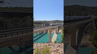 ALSTOM EURODUPLEX  OUIGO SNCF dji ouigo railways trains highspeedtrain travel shortvideo [upl. by Alleusnoc]