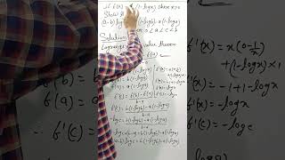 viralvideo shortsvideo maths lagrange mean value theorem class 12 class 12th math calculus [upl. by Analak]