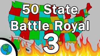 50 States Battle Royal Will Your State Win [upl. by Asoral695]