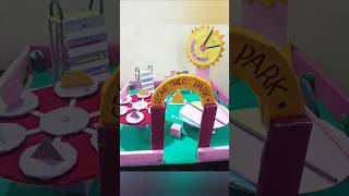 Geometric Park school maths project shorts shortvideo tutorial viralvideo shortsfeed [upl. by Kamin]