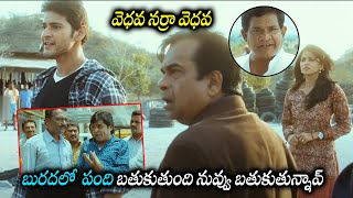 Mahesh Babu Brahmanandam And Anushka Shetty Comedy Scene  Khaleja Movie  Movie Ticket [upl. by Tevlev587]