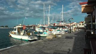 60 Seconds Samos Harbour of Pythagorion early morning [upl. by Lalittah]