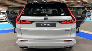 New HONDA CRV 2024  PRACTICALITY test trunk space rear door opening angle European model [upl. by Marsiella]