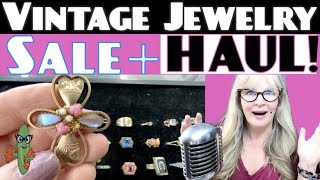 Old Jewelry HAUL Shop with Me PLUS PreRecorded SALE Victorian Antique amp MORE [upl. by Charissa]