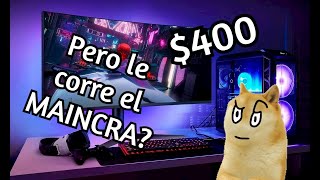 Presupuesto PC GAMER 400 DOLARES100FPS [upl. by Nosiram]