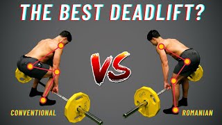 Conventional Deadlift VS Romanian Deadlift  Form amp Anatomy Explained [upl. by Colon743]