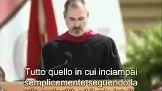 Steve Jobs Stanford  Discorso prima parte Italiano [upl. by Ruscher]