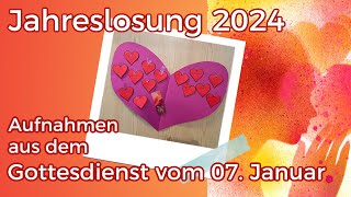 Jahreslosung 2024 [upl. by Limemann]