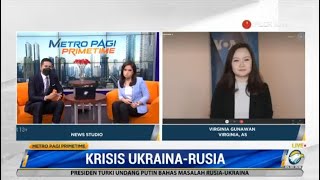 Laporan Langsung VOA untuk Metro TV Krisis Ukraina  Rusia [upl. by Jeuz]