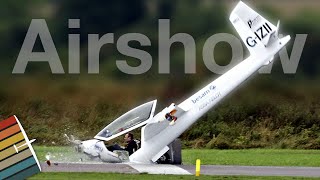 Glider crash caught on film 💥 Instructor reacts [upl. by Shanney657]