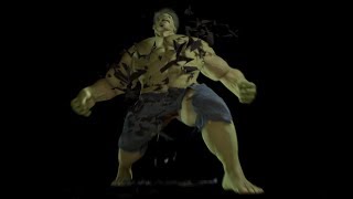 Hulk Transformation C4D Animation 30 [upl. by Archibold]