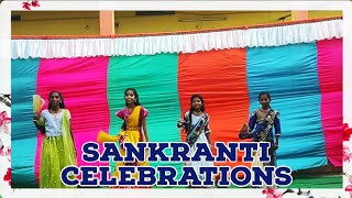 Sankranti Celebrations  Sandella Sandella song mix dance [upl. by Yhtir]