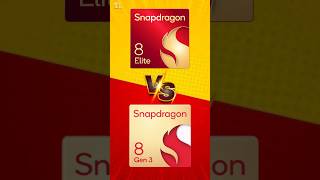 Snapdragon 8 Elite ⚡ VS Snapdragon 8 Gen 3 🔥smartphone [upl. by Novick]