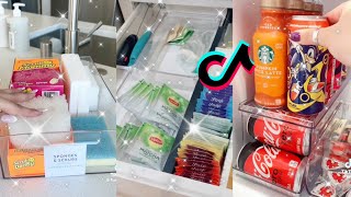 satisfying organizing and restocking kitchen fridge tiktok compilation 🍓🍋🥝 [upl. by Nira201]