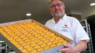 The Best And Most Famous Chef Of Turkish Baklava The Best Baklava In The World [upl. by Lesak320]