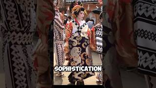 Japanese Oiran Walking in Kimono 👘🩷 [upl. by Yelsnia826]