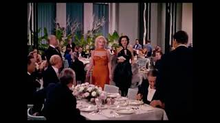 Gentlemen prefer blondes Jane Russell and Marilyn Monroe walking scene [upl. by Samson]